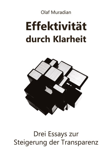 Effektivität durch Klarheit - die durch eine modale Systemanalyse entscheidend vertieft wird - Olaf Muradian