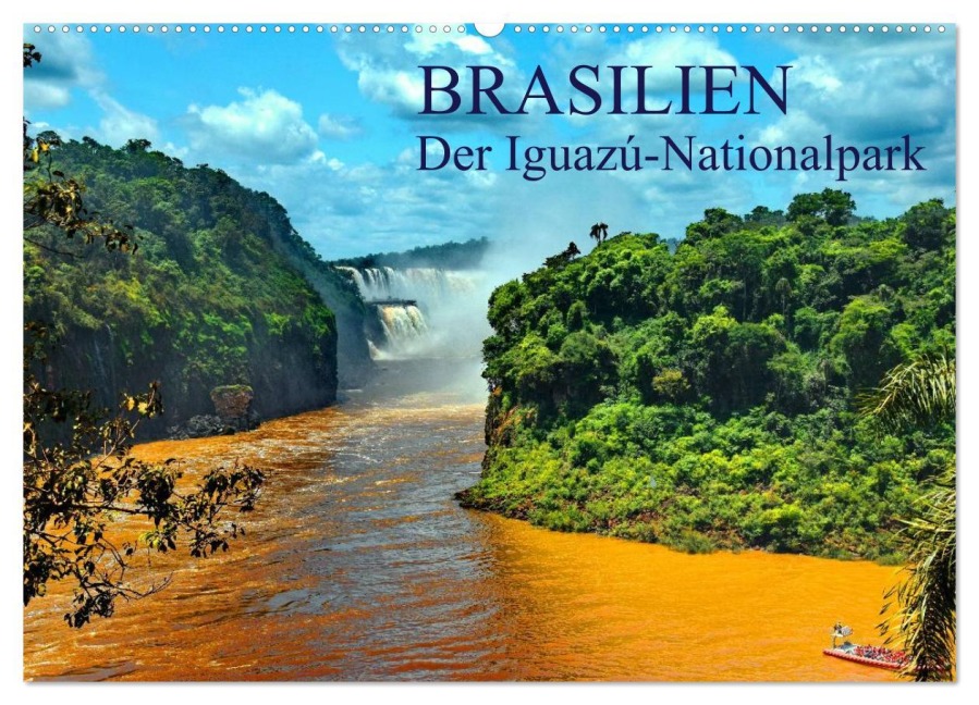 Brasilien. Der Iguazú-Nationalpark (Wandkalender 2025 DIN A2 quer), CALVENDO Monatskalender - Fryc Janusz