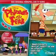 Cover-Bild zum Titel '15: Sommer-Blockbuster / Wolkig mit Aussicht auf Mom / Der Hutmacher / Außer Rand und Band (Hörspiel zur Disney TV-Serie)' von 'Danny Jacob, Keith Horn'