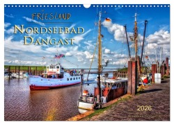 Cover-Bild zum Titel 'Friesland - Nordseebad Dangast (Wandkalender 2026 DIN A3 quer), CALVENDO Monatskalender' von 'Peter Roder'