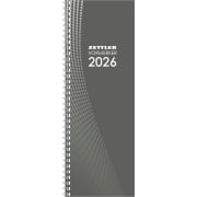 Cover-Bild zum Titel 'Vormerkbuch 2026 - 1W/1S - 10,5x29,7 - Drahtkammbindung - Büro-Kalender - 718-0000' von ''