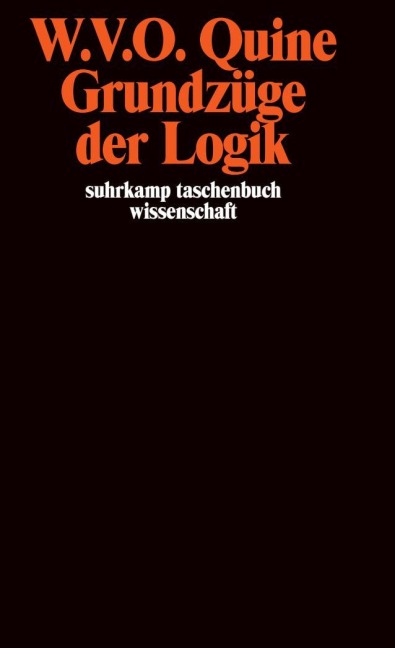 Grundzüge der Logik - Willard van Orman Quine