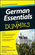 Cover-Bild zum Titel 'German Essentials For Dummies' von 'Wendy Foster, Paulina Christensen, Anne Fox'