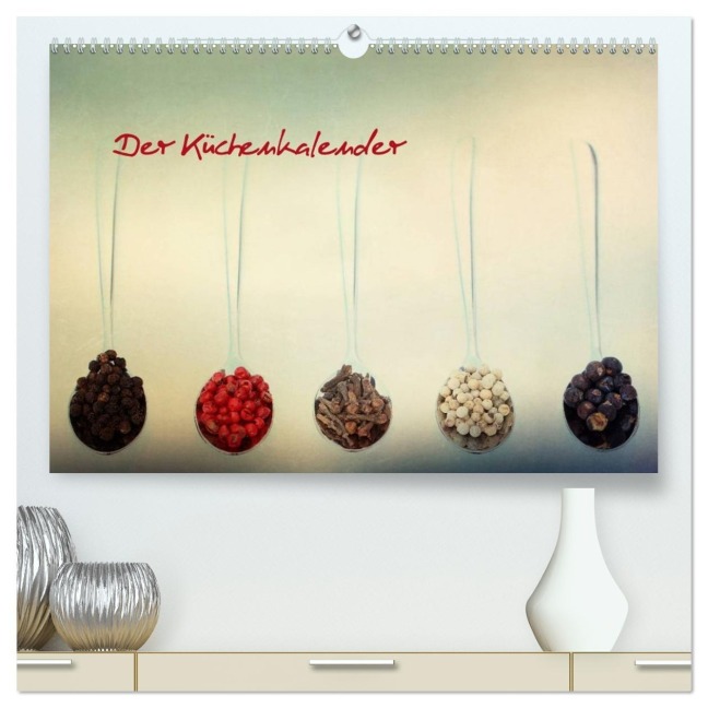 Der Küchenkalender (hochwertiger Premium Wandkalender 2026 DIN A2 quer), Kunstdruck in Hochglanz - Heike Hultsch