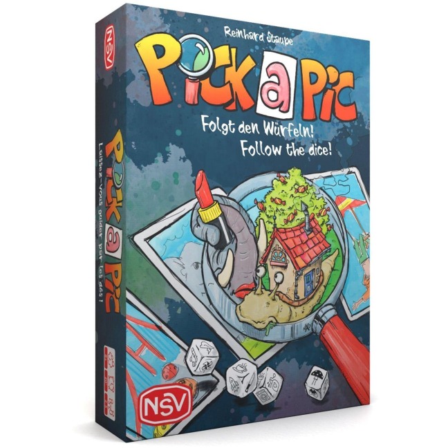 NSV Pick a Pic - Ratespiel, lustig, kommunikativ u. kooperativ - 