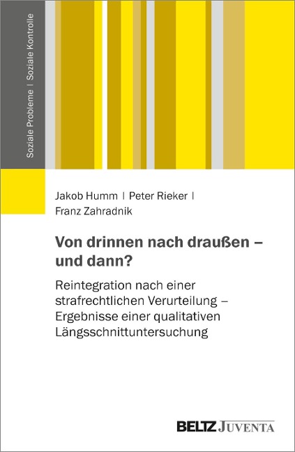 Von drinnen nach draußen - und dann? - Jakob Humm, Peter Rieker, Franz Zahradnik