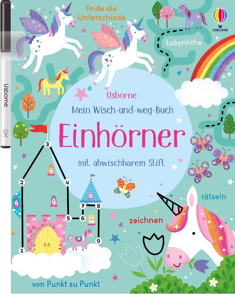 Mein Wisch-und-weg-Buch: Einhörner - Kirsteen Robson