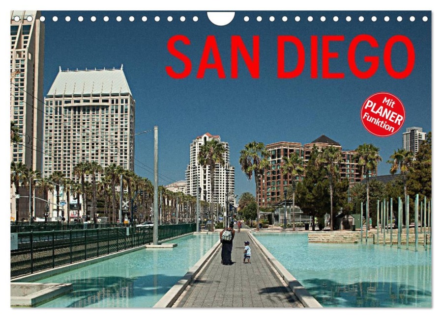 San Diego (Wandkalender 2026 DIN A4 quer), CALVENDO Monatskalender - Christian Hallweger