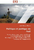 Cover-Bild zum Titel 'Politique Et Poétique de l'Exil' von 'Sinanga-Ohlmann-J'
