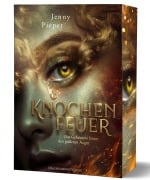 Cover-Bild zum Titel 'Knochenfeuer - Das Geheimnis hinter den goldenen Augen' von 'Jenny Pieper'