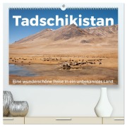 Cover-Bild zum Titel 'Tadschikistan - Eine wunderschöne Reise in ein unbekanntes Land. (hochwertiger Premium Wandkalender 2026 DIN A2 quer), Kunstdruck in Hochglanz' von 'M. Scott'