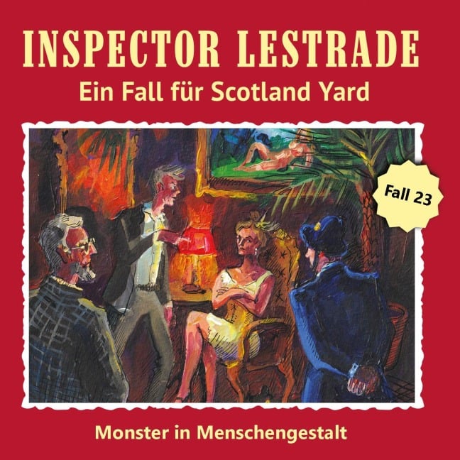 Inspector Lestrade CD 23 - Monster in Menschengestalt - Otto Joachim