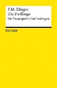 Die Zwillinge - Friedrich Maximilian Klinger