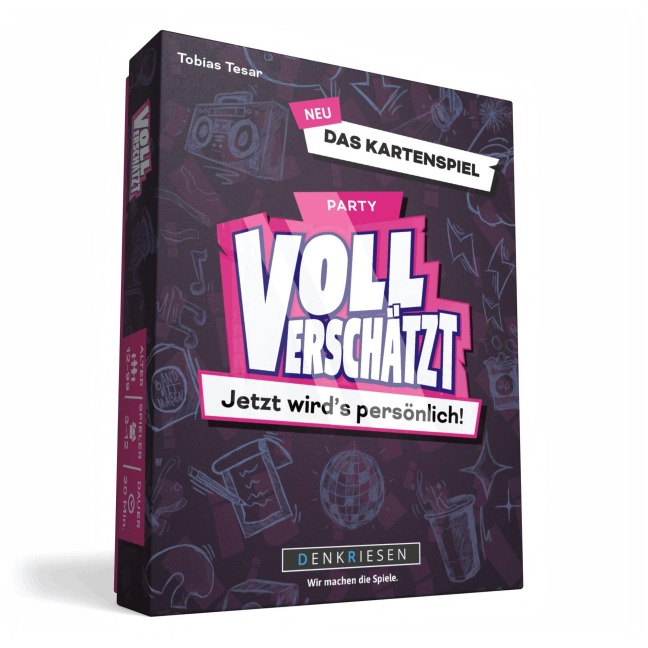 DENKRIESEN - VOLL VERSCHÄTZT Party Edition - "Jetzt wird's persönlich - Tobias Tesar