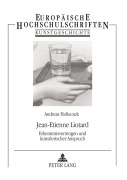 Cover-Bild zum Titel 'Jean-Etienne Liotard' von 'Andreas Holleczek'