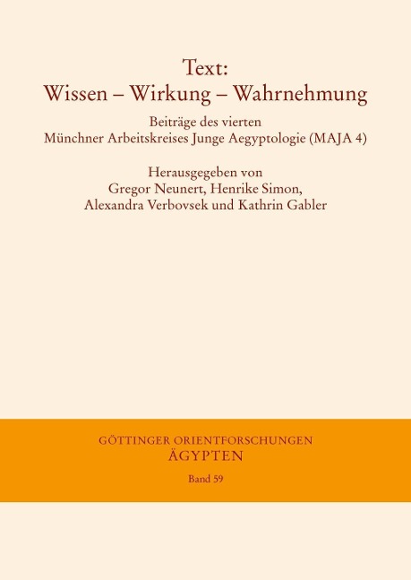 Text: Wissen - Wirkung - Wahrnehmung - 