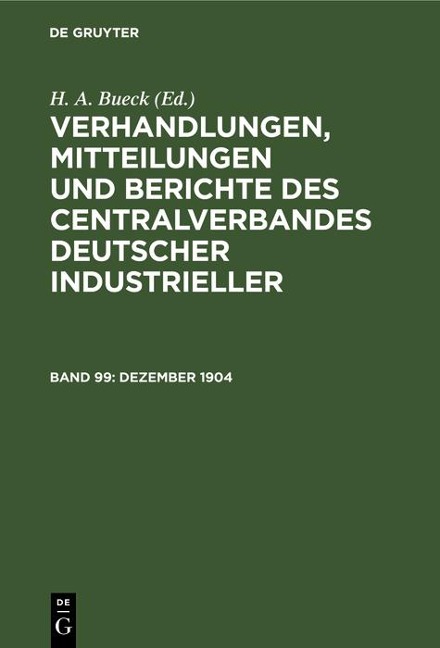 Dezember 1904 - 