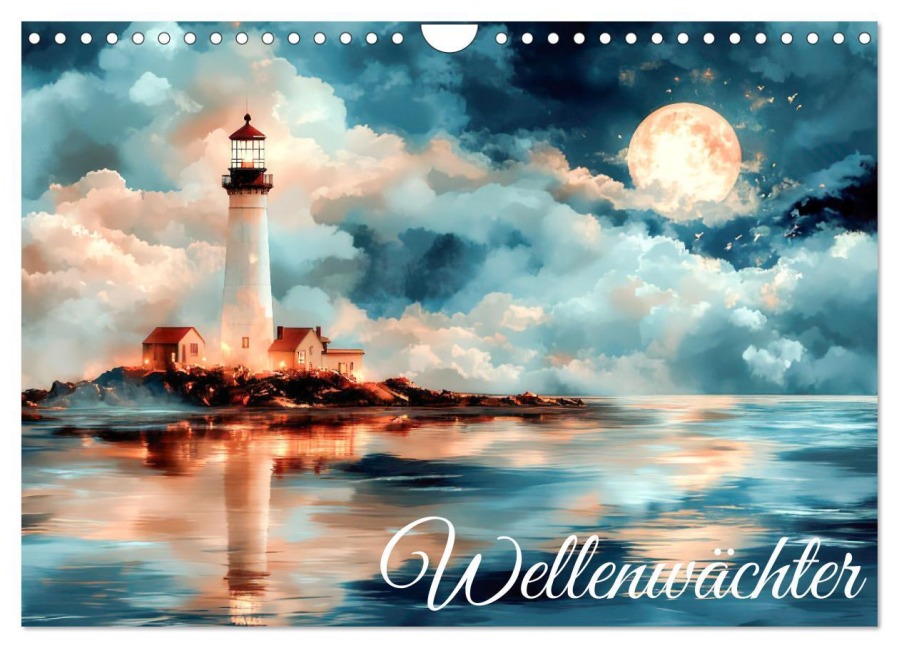 Wellenwächter (Wandkalender 2026 DIN A4 quer), CALVENDO Monatskalender - Ally Bee