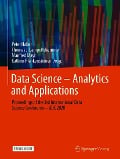 Cover-Bild zum Titel 'Data Science - Analytics and Applications' von ''