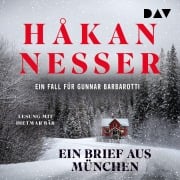 Cover-Bild zum Titel 'Ein Brief aus München. Ein Fall für Gunnar Barbarotti' von 'Håkan Nesser'