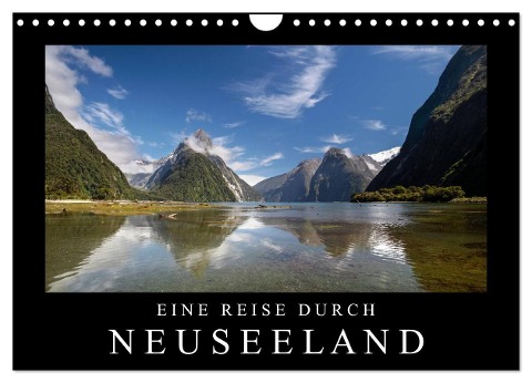 Eine Reise durch Neuseeland (Wandkalender 2024 DIN A4 quer), CALVENDO Monatskalender - Christian Müringer