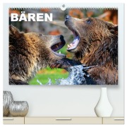 Cover-Bild zum Titel 'Bären (hochwertiger Premium Wandkalender 2026 DIN A2 quer), Kunstdruck in Hochglanz' von 'Elisabeth Stanzer'