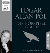 Cover-Bild zum Titel 'Die Hörspiele - Folge 1-12' von 'Edgar Allan Poe'
