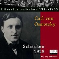 Schriften 1925 - Carl Von Ossietzky