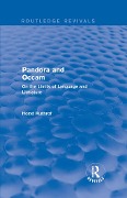 Cover-Bild zum Titel 'Routledge Revivals: Pandora and Occam (1992)' von 'Horst Ruthrof'