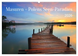 Masuren - Polens Seen-Paradies (Wandkalender 2026 DIN A2 quer), CALVENDO Monatskalender - Konstanze Junghanns