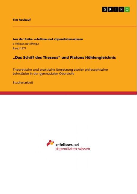 "Das Schiff des Theseus" und Platons Höhlengleichnis - Tim Reukauf