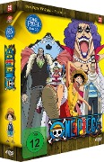 Cover-Bild zum Titel 'One Piece' von 'Eiichiro Oda, Jin Tanaka, John Burgmeier, Yoshiyuki Suga, Bonny Clinkenbeard'