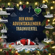 Cover-Bild zum Titel 'Der Krimi-Adventskalender Traunviertel' von 'Laura Huber'