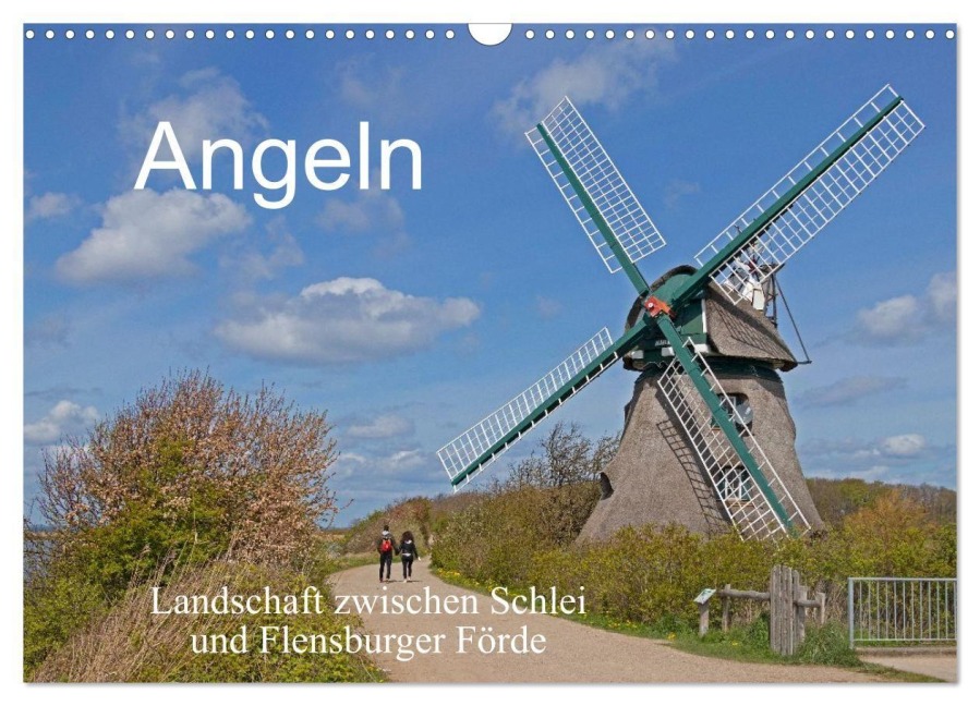 Angeln - Landschaft zwischen Schlei und Flensburger Förde (Wandkalender 2026 DIN A3 quer), CALVENDO Monatskalender - Siegfried Kuttig