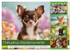 Cover-Bild zum Titel 'Chihuahua Glücksmomente (Tischkalender 2027 DIN A5 quer), CALVENDO Monatskalender' von 'Steffen Gierok-Latniak'