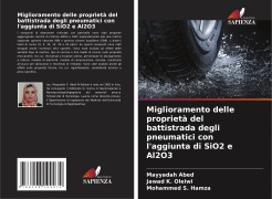 Cover-Bild zum Titel 'Miglioramento delle proprietà del battistrada degli pneumatici con l'aggiunta di SiO2 e Al2O3' von 'Mayyadah Abed, Jawad K. Oleiwi, Mohammed S. Hamza'
