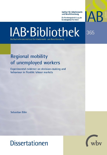 Regional mobility of unemployed workers - Sebastian Bähr
