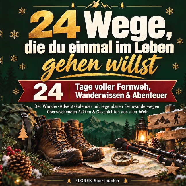 24 Wege, die du einmal im Leben gehen willst - Florek Sportbücher