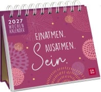 Cover-Bild zum Titel 'Mini-Wochenkalender 2027: Einatmen. Ausatmen. Sein.' von ''
