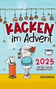 Cover-Bild zum Titel 'Kacken im Advent: 24 Rätsel für die Weihnachtszeit auf dem Klo' von 'Sven Bendick'