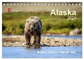 Alaska 2024 Wildes Land am Ende der Welt (Tischkalender 2024 DIN A5 quer), CALVENDO Monatskalender - Uwe Bergwitz
