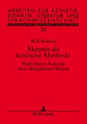 Cover-Bild zum Titel 'Skepsis als kritische Methode' von 'Rolf Raming'