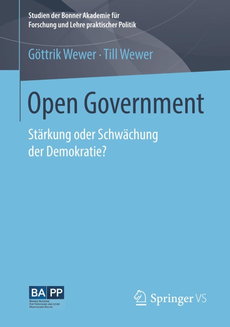 Open Government - Göttrik Wewer, Till Wewer
