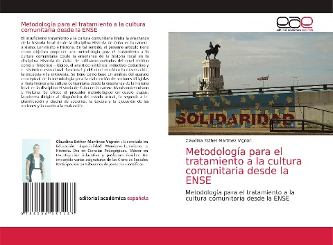 Metodología para el tratamiento a la cultura comunitaria desde la ENSE - Claudina Esther Martínez Vignón