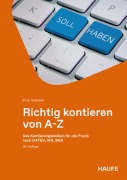 Cover-Bild zum Titel 'Richtig kontieren von A-Z' von 'Elmar Goldstein'