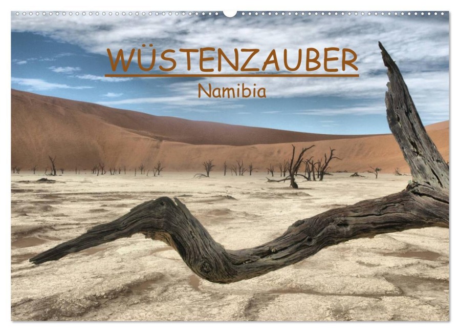 Wüstenzauber Namibia (Wandkalender 2026 DIN A2 quer), CALVENDO Monatskalender - Carina Hartmann