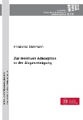Cover-Bild zum Titel 'Zur reaktiven Adsorption in der Abgasreinigung' von ''