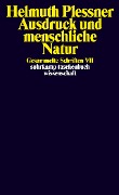 Ausdruck und menschliche Natur - Helmuth Plessner
