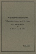 Cover-Bild zum Titel 'Widerstandsmomente' von 'E. John, B. Böhm'