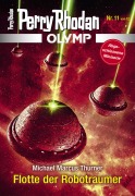 Cover-Bild zum Titel 'Olymp 11: Flotte der Robotraumer' von 'Michael Marcus Thurner'